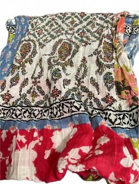 J.Jill Floral Patterned Women's Infinity Scarf 68” x 16”